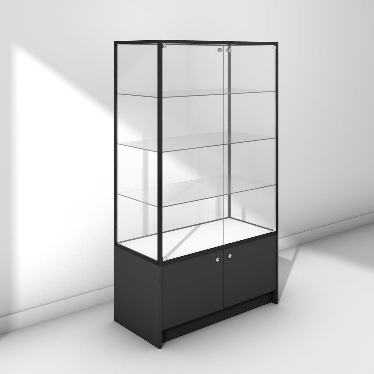 Glass Display Cabinet On Base Glass Case By Plumbob